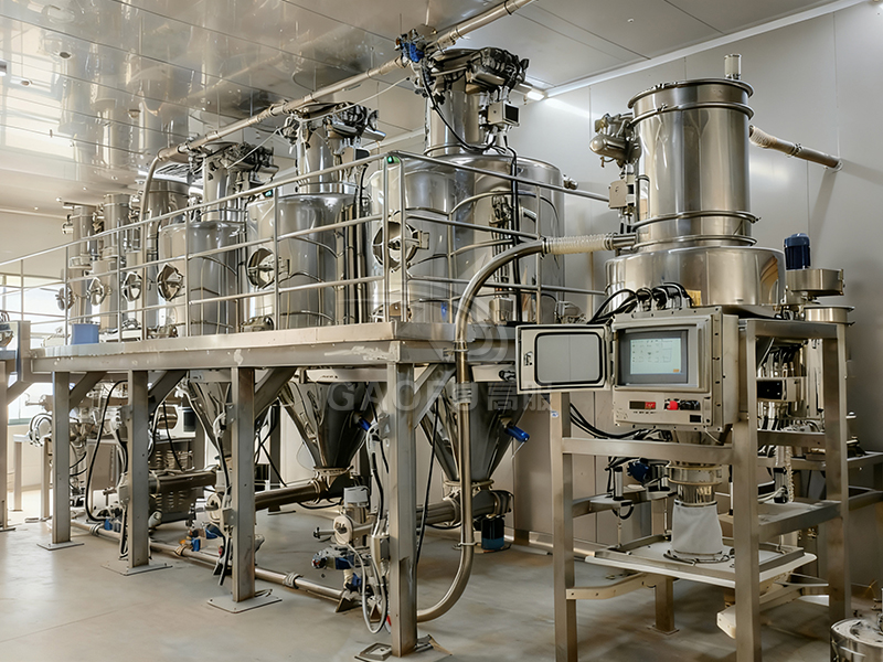 芝麻餅供粉系統(tǒng)客戶現(xiàn)場