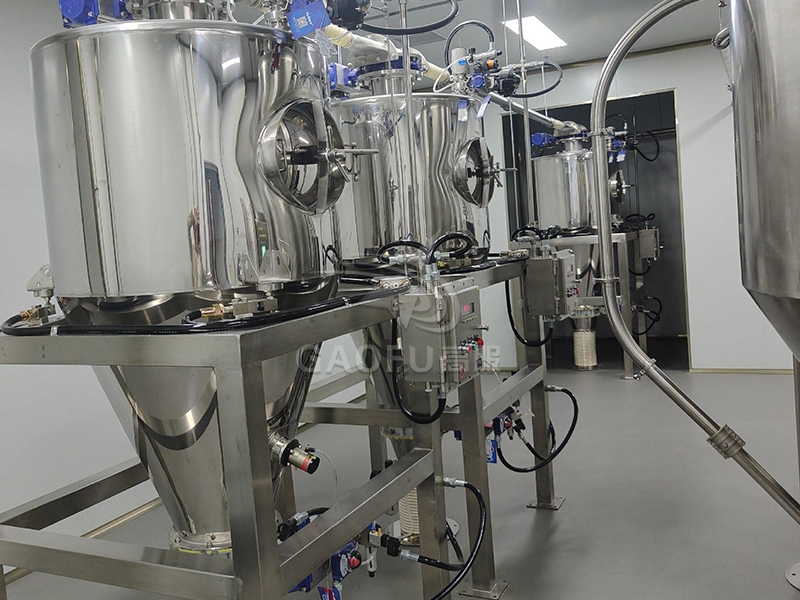 小食品面粉供料系統(tǒng)客戶現(xiàn)場