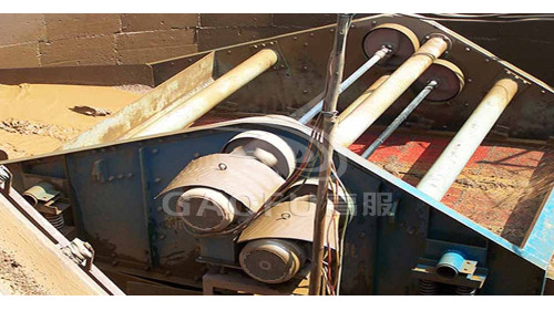 重晶石礦螺旋分離機后加裝高服脫水篩二次選礦，多提取2400立方重晶石